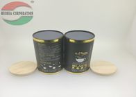 Kundengebundenes Tee-Packpapier-Pappröhre-Kasten-Folien-Futter mit Korken-Deckel