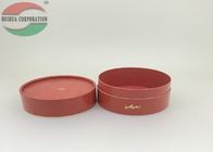 Zylinder-Form-rote Papierröhrenverpackung für Geschenk-Kosmetik SGS FDA