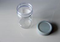 Silk Screen Printing 1kg Clear Pet Jars  ,  Water Proof Plastic Honey Bottles