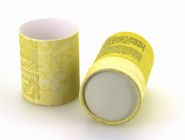 Logo elegantes zylinderförmiges DruckKraftpapier kann, verpackend für Tee/Frucht-Tee/Blumen-Tee/Ntritions-Pulver