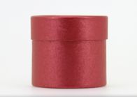 Red Biodegradable Paper Cans Packaging for Wedding gift box with ISO SGS FDA QS