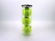 Luft-sicherer Golfball-Speicher-Haustier-Plastik rüttelt Nahrungsmittelkanister-Gewohnheits-Logo