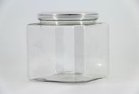 quadratische leere einfache offene klare Haustier-Gläser 600ml 83.3cm, transparente Plastikgläser
