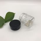 transparente leere Minigläser des gewürz-70ml mit Loch in der Abdeckung, Plastiknahrungsmittelflaschen
