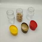 Unterschiedliches Form HAUSTIER einfaches offenes Glas-stapelbarer Schrauben-Deckel luftdicht für Nüsse
