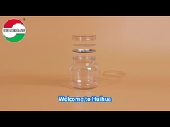 PET-Kunststoffflasche mit Schraubverschluss