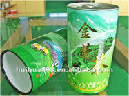 Plastikkappen-Nahrungsmittelgrad-Tee-/Kaffee-Papierdosen, welche die Knall-Gewohnheit versiegelt verpacken