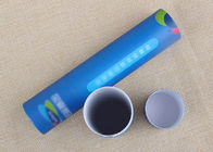 Gewohnheit färbten/Logo-Bleistifte verpackte Papierrohr-Papier-Zylinder-Behälter