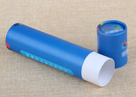 Gewohnheit färbten/Logo-Bleistifte verpackte Papierrohr-Papier-Zylinder-Behälter