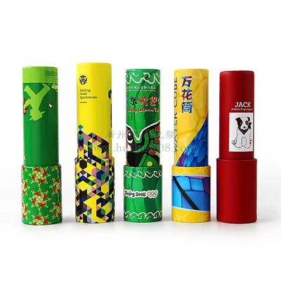 Classic Educational Paper Tumble Tube Prism Len Kids' Party Favor and Valentine Gift with Packaging Paper Kaleidoscope