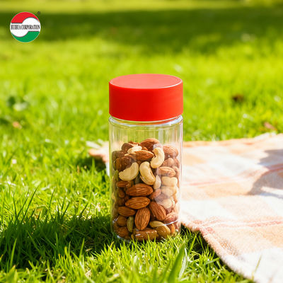 Food Grade PET Plastic Jars and Bottles with Lids High Quality Storage Containers for Candy Snacks Spices