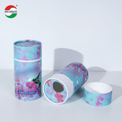 Custom Printed Empty Biodegradable Wholesale Eco Friendly Recycled Round Kraft Cardboard Luxury Cylinder Paper Tube Packaging