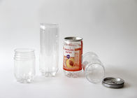 Klare Plastik-Sprite-Getränkedosen/Flasche mit dem einfachen offenen Ende 250ml umweltsmäßig