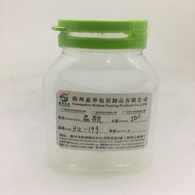 Guangzhou Factory 100ml 200ml 300ml 400ml 500ml 600ml 700ml 800ml 900ml 1000ml Empty Food Grade Clear Cooking Candy Cans PET Plastic Jars With Lids