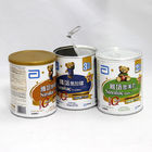 Recyclebare Luft-festgezogene wasserdichte zylinderförmige zusammengesetzte Papierdosen für Baby-Milchpulver/Kaffee/Nahrung für Haustiere