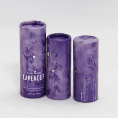 Pantone Purple Paper Tube Packaging
