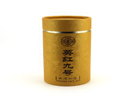Goldene heiße stempelnde Papierrohre für das Teeverpacken