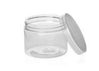 Quadratische umweltfreundliche klare Haustier-Gläser, schraubende Kappen-klarer Plastikzylinder