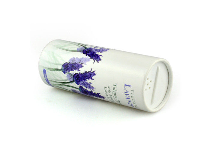 Glanz-Laminierung kundengebundenes kosmetisches verpackendes Papierrohr mit Schüttel-Apparatspitze