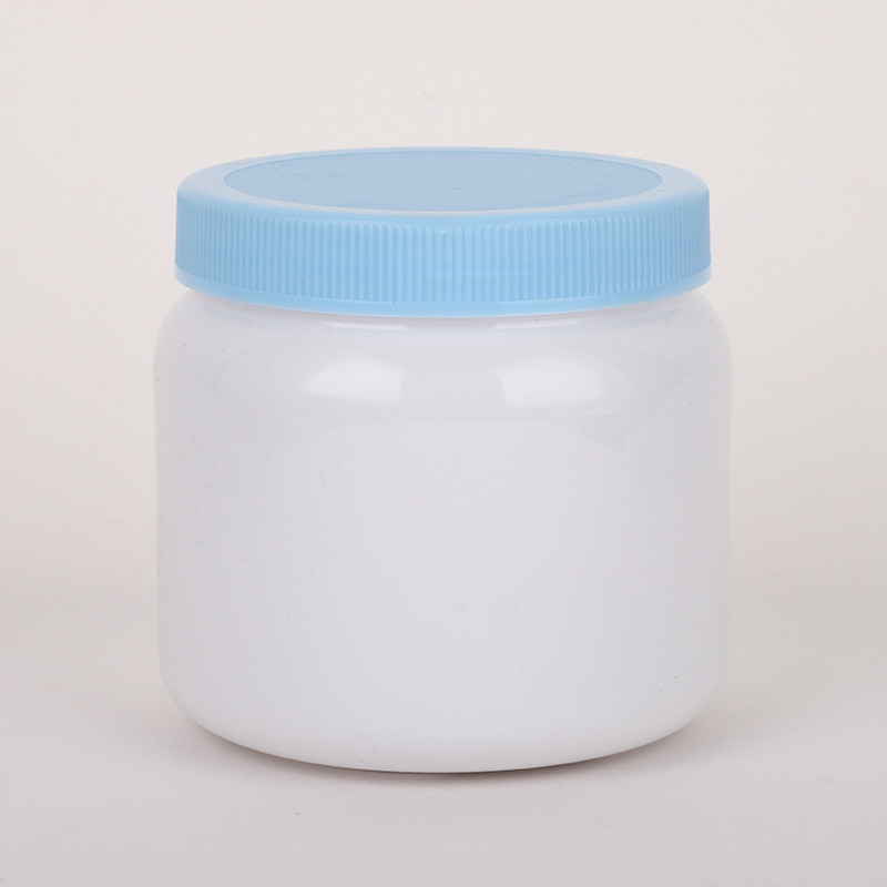 HAUSTIER 1kg Plastikbehälter mit Überwurfmutter-Baby-Milchpulverglas
