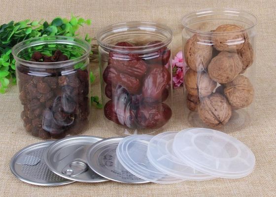 STREICHELN Sie Rohr-Dosen-klare Haustier-Glas-einfaches Aluminiumoffenes Ende für Tee/Kaffee