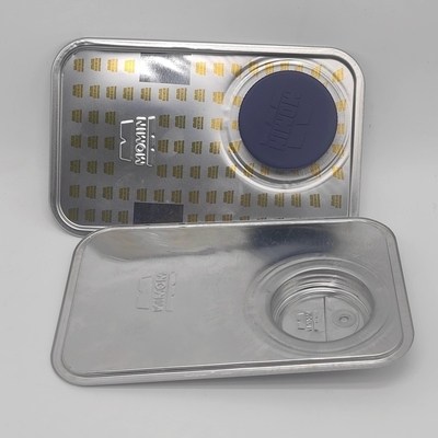 126 mm Deckel für Motoröldosen aus Weißblech, einfach zu öffnende Deckel, quadratische Form