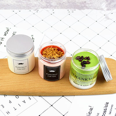 Grad-klares rundes Haustier-Plastikeis-Cremetiegel der Nahrung450ml mit Schraubverschluss- Deckeln