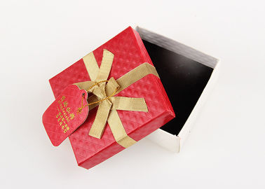 Rot anwesende Packaing-Pappgeschenkboxen für Uhr/Schokolade/Halskette
