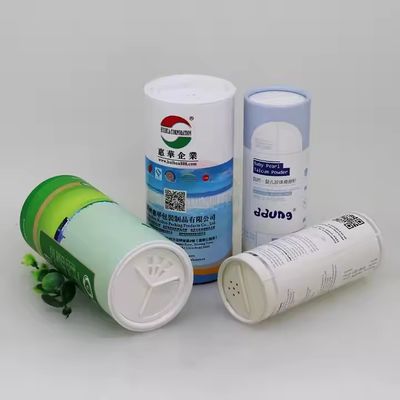 Umweltschonende OEM Kartonröhre Zylinderröhre Verpackung für Gewürze Pfeffer Soda Salz Zucker Lippenbalsam Röhre Handwerk Verpackung Karton