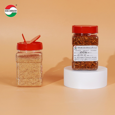 350ML Plastic Shaker Bottle Pet Packing Shaker Plastic Spice Jars/Containers With Flip Top Lid