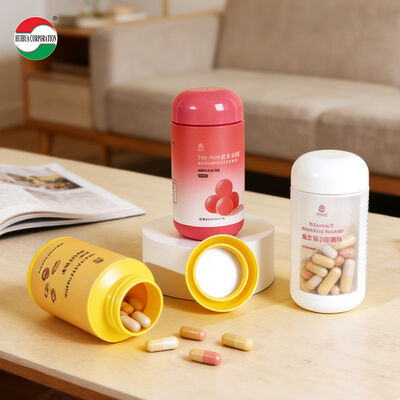 Maßgeschneiderte Größe Farbe Umweltschonende HDPE-Kosmetikverpackung Körperlotion Plastik-Shampooflasche