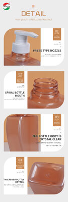Clear Pet Jars with 105mm Diameter - Food Grade and BPA Free Transparent Plastic Jars for Personal Care Packaging