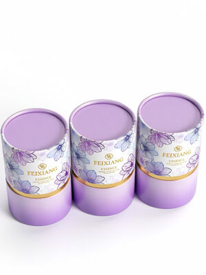 Food Grade Paper Tube Packaging Custom Printed Cylinder Canister for Tea Coffee Chocolate Powder OEM