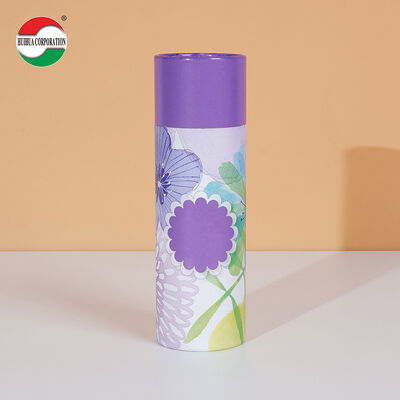 Eco‑Friendly Rotatable Shaker Paper Canister Recyclable Paper Powder Shaker Tube With Sifter Lid