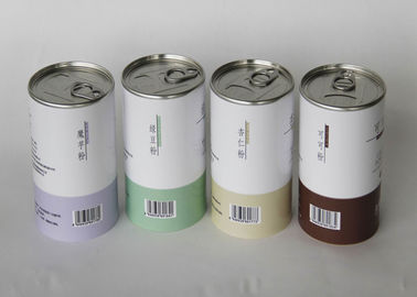 Pantone-Papier-Röhrenverpackung für Instantpulver-Pulver-Aluminium EOE