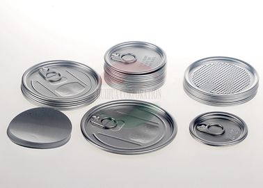 Geringe Mindestbestellmenge, gute Luftdichtigkeit, Aluminium-Easy-Open-Deckel für Kunststoffdosen und Papierhülsen
