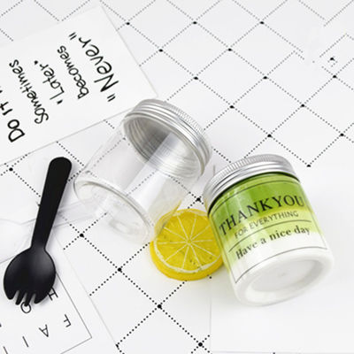 Clear PET Plastic Ice Cream Packaging Container With Lids