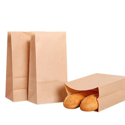 Bereitete Kraftpapier auf, Verpackenrestaurant-Taschen-Nahrungsmittellieferung wegzunehmen
