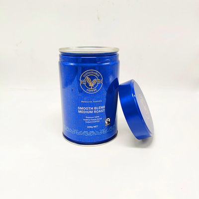 Kundenspezifisches Druckrunden-Tin Plate Cans With Aluminum-Folien-Deckel-buntes Schrauben-Rohr